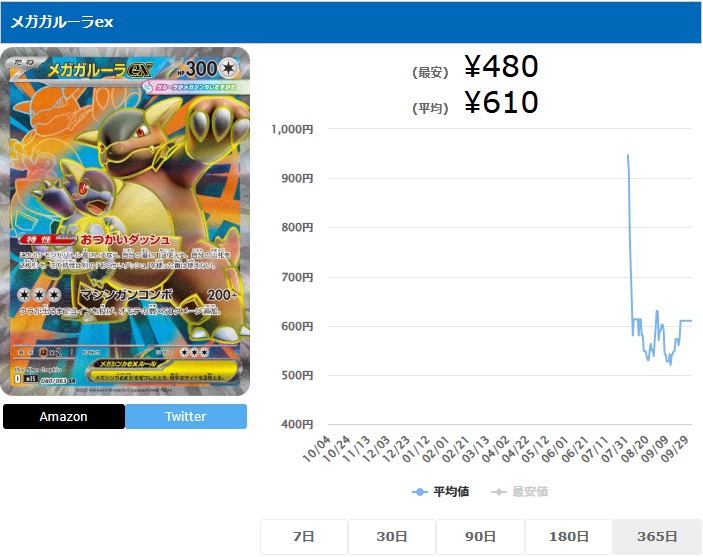 メガガルーラex SR 080 063